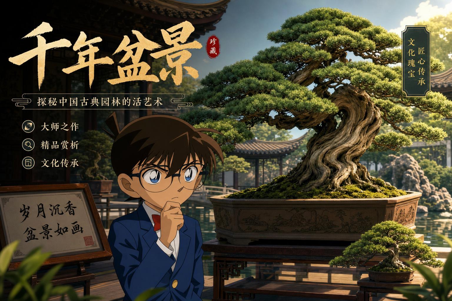 黑料获奖植物视频——千年盆景艺术中国传统植物文化